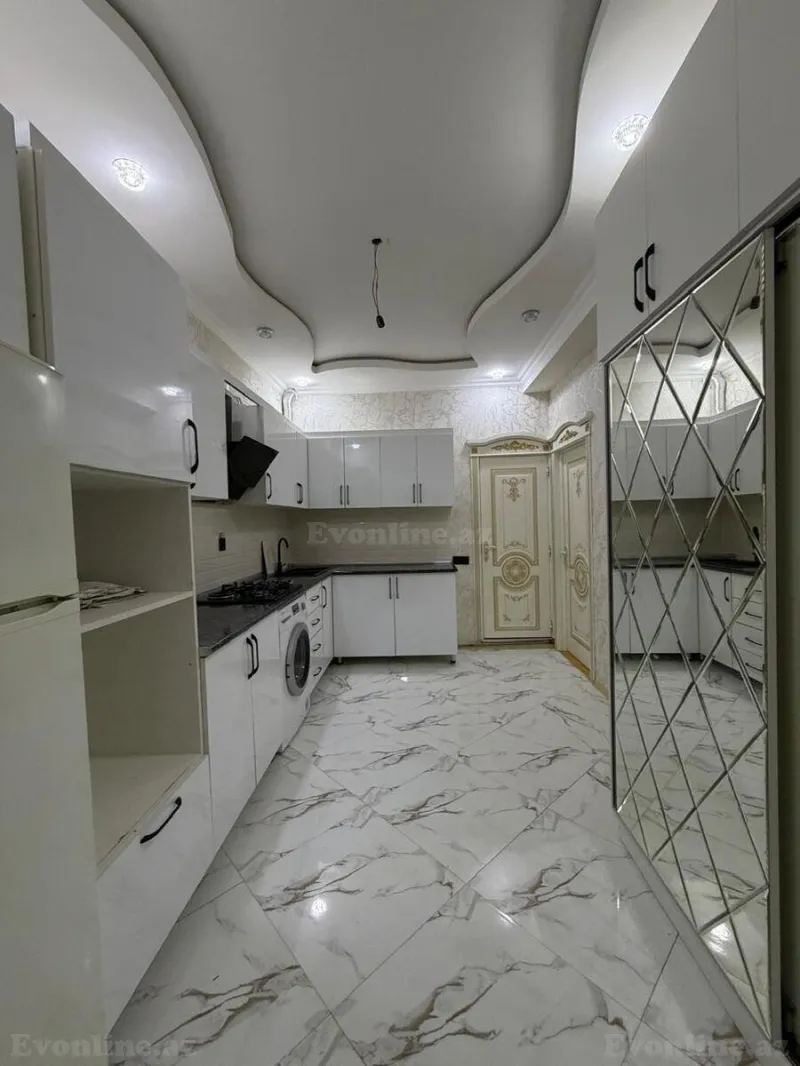 Kirayə verilir 2 otaqlı Mənzil Yeni tikili 62 m² Binəqədi r. - şəkil 3