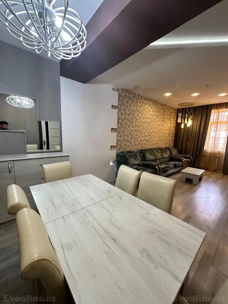 Kirayə verilir 3 otaqlı Mənzil Yeni tikili 110 m² Yeni Yasamal - şəkil 3