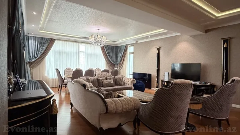 Satılır 5 otaqlı Mənzil Yeni tikili 300 m² Nizami m. - şəkil 3