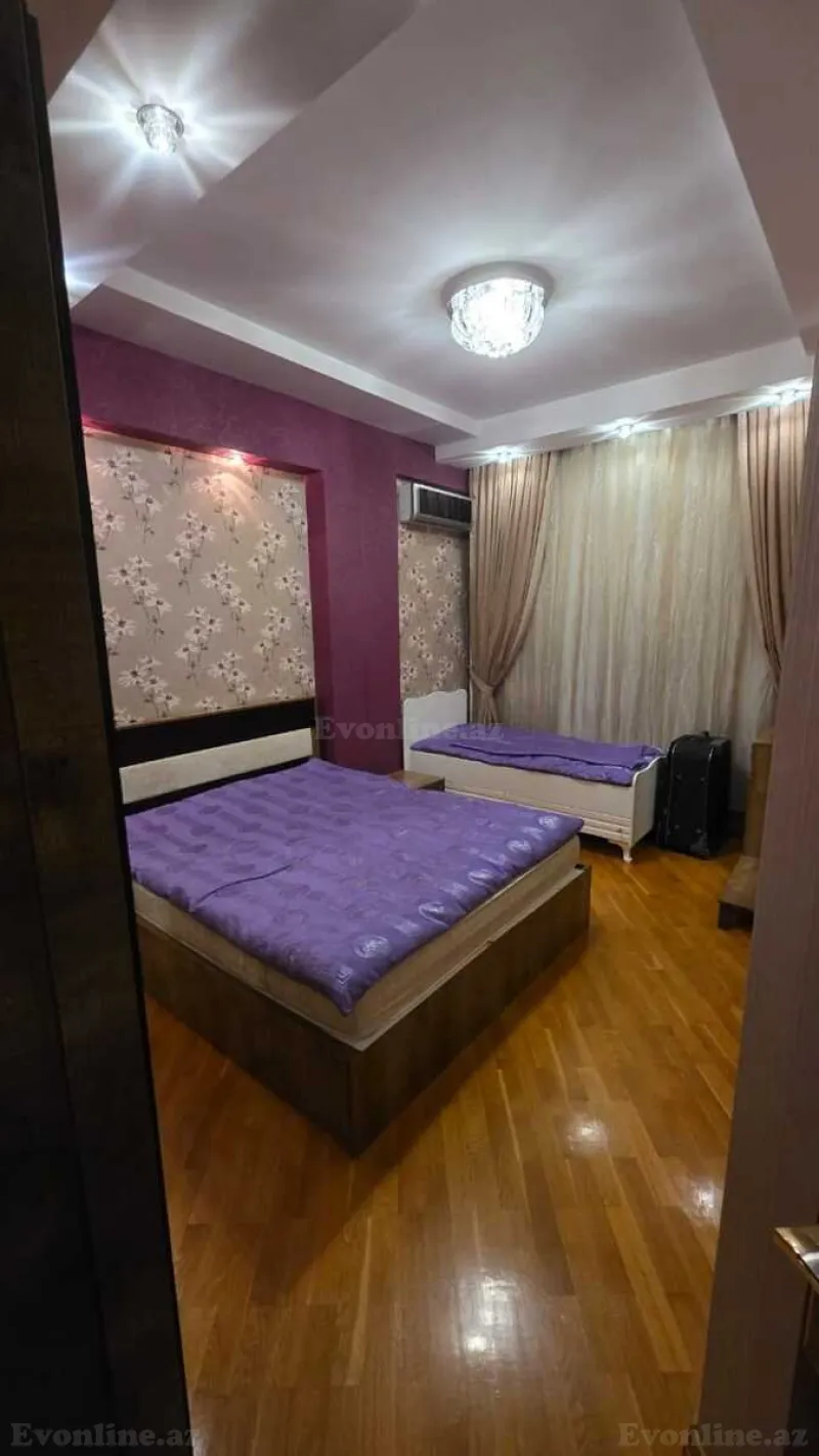 2 otaqlı Mənzil 75 m² Nərimanov r. Kirayə verilir