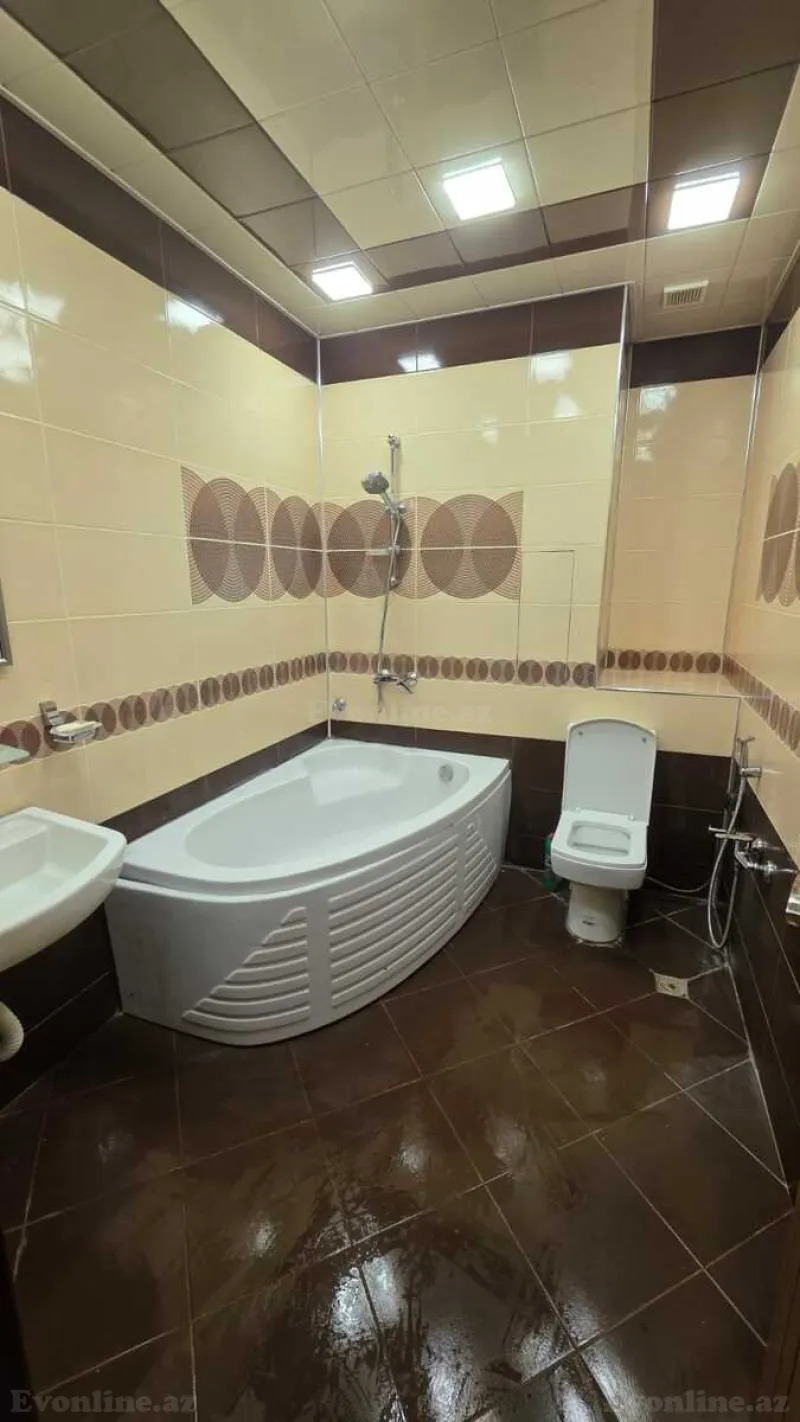 Kirayə verilir 2 otaqlı Mənzil Yeni tikili 75 m² Nərimanov r. - şəkil 4