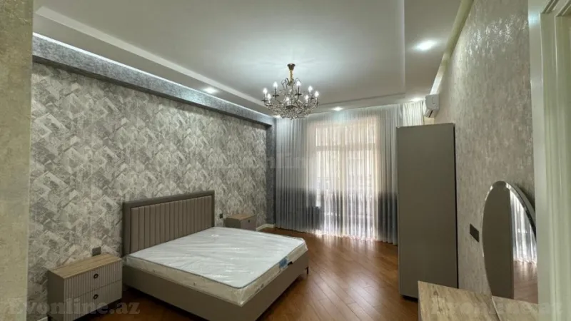 Kirayə verilir 3 otaqlı Mənzil Yeni tikili 130 m² Xətai r. - şəkil 4