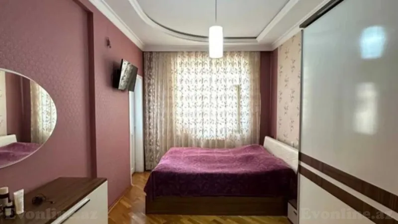 Satılır 3 otaqlı Mənzil Yeni tikili 90 m² Həzi Aslanov m. - şəkil 3