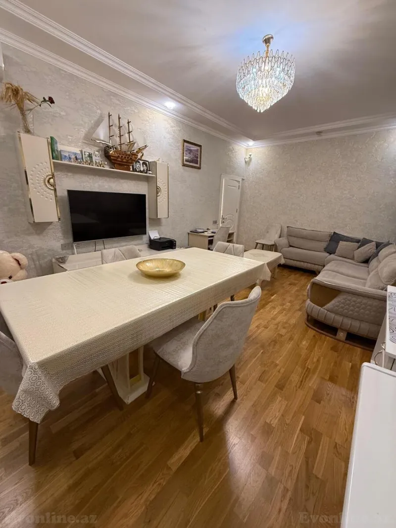 Satılır 3 otaqlı Mənzil Yeni tikili 110 m² Qara Qarayev m. - şəkil 3