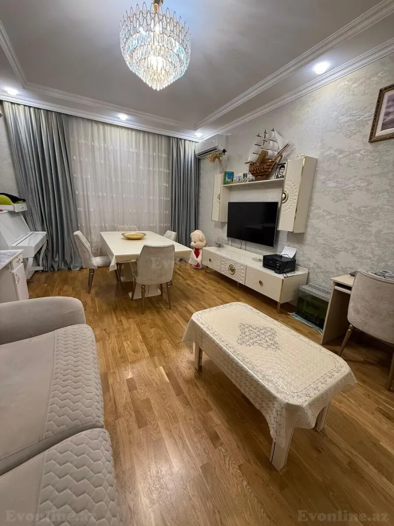 Satılır 3 otaqlı Mənzil Yeni tikili 110 m² Qara Qarayev m. - şəkil 5