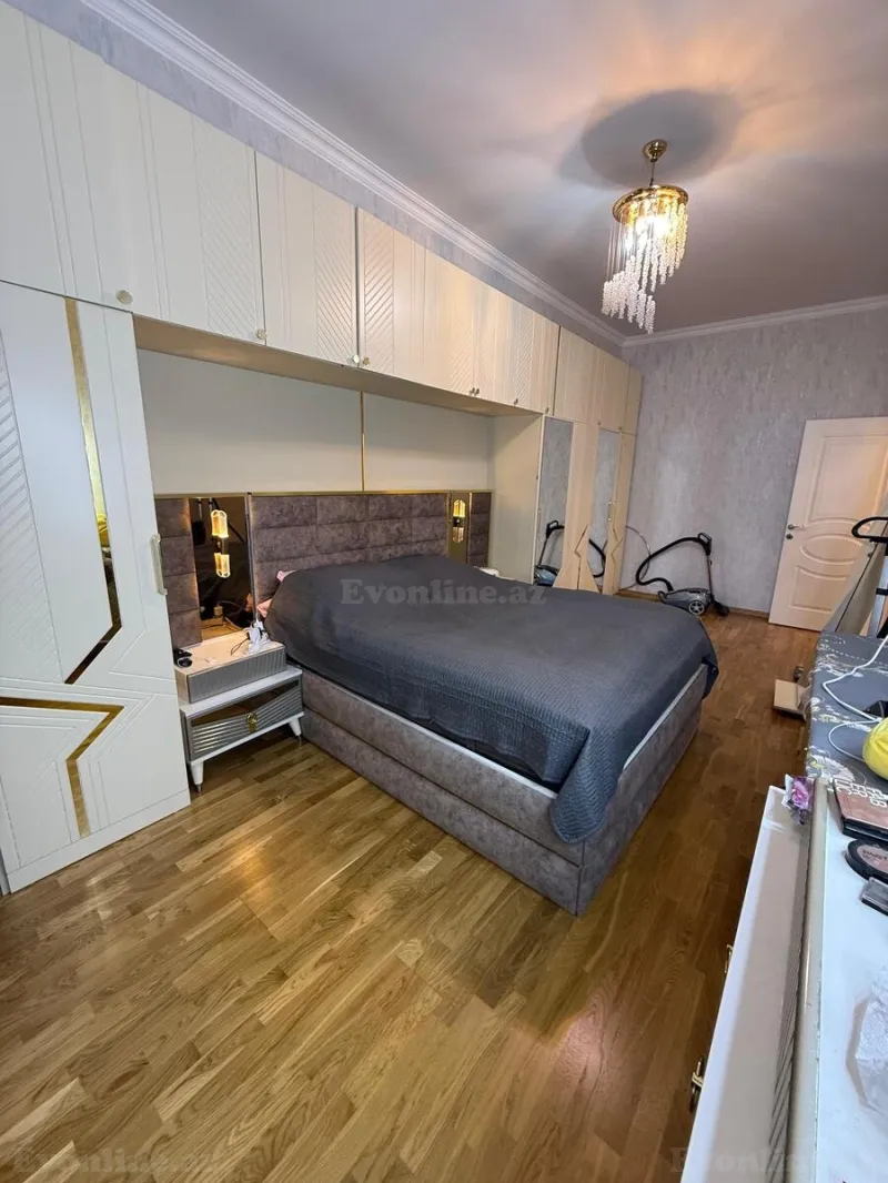 Satılır 3 otaqlı Mənzil Yeni tikili 110 m² Qara Qarayev m. - şəkil 13