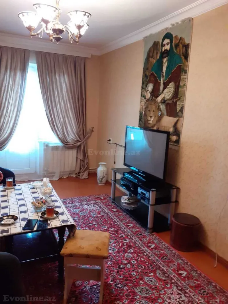 Satılır 4 otaqlı Mənzil Köhnə tikili 100 m² Nizami m. - şəkil 4