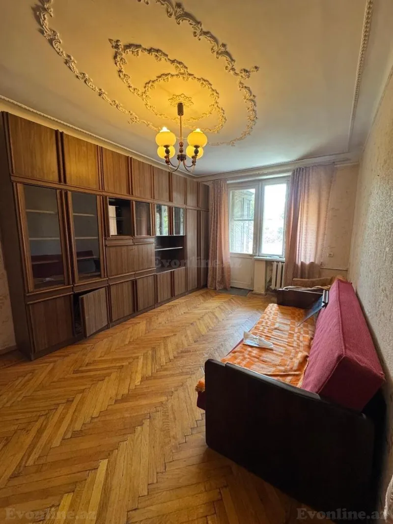 Satılır 2 otaqlı Mənzil Köhnə tikili 52 m² Nəsimi r. - şəkil 11