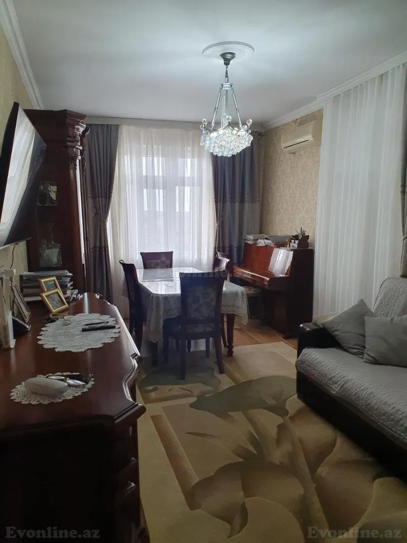 Satılır 2 otaqlı Mənzil Köhnə tikili 60 m² Sabunçu r. - şəkil 2