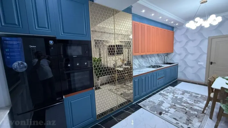 Satılır 3 otaqlı Mənzil Yeni tikili 127 m² Qara Qarayev m. - şəkil 7