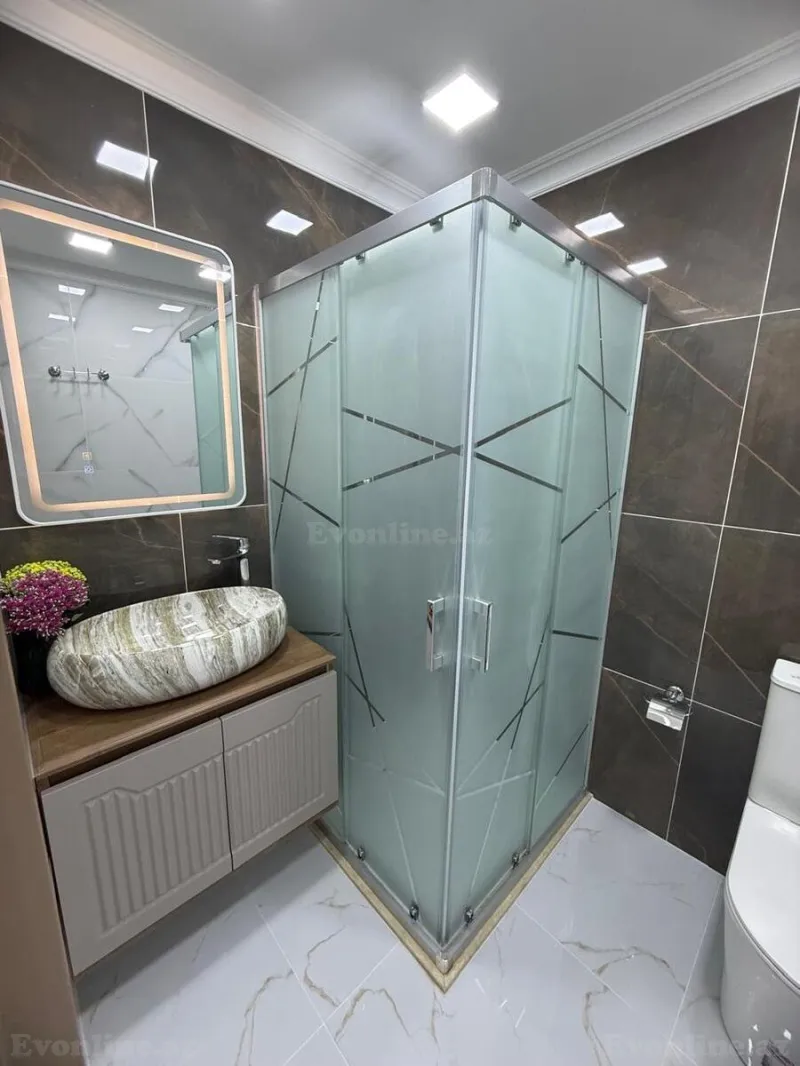 Satılır 3 otaqlı Mənzil Yeni tikili 127 m² Qara Qarayev m. - şəkil 25