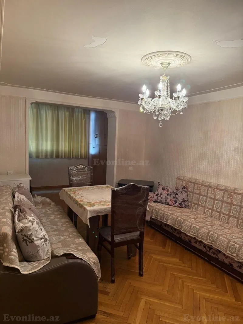 Kirayə verilir 2 otaqlı Mənzil Köhnə tikili 50 m² Elmlər Akademiyası m. - şəkil 2