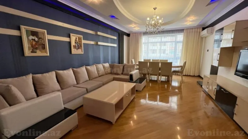 Kirayə verilir 3 otaqlı Mənzil Yeni tikili 130 m² Xətai m. - şəkil 4