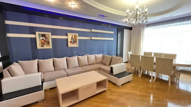 Kirayə verilir 3 otaqlı Mənzil Yeni tikili 130 m² Xətai m. - şəkil 5