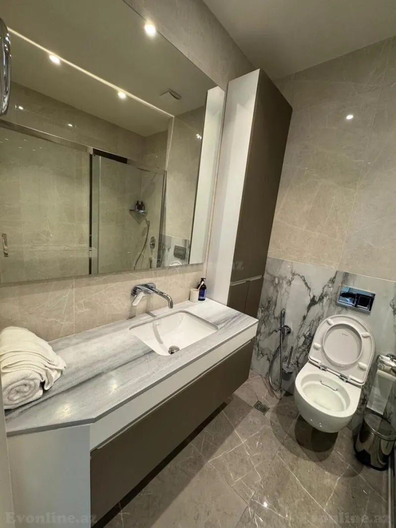 Satılır 1 otaqlı Mənzil Yeni tikili 57 m² Sabunçu r. - şəkil 9