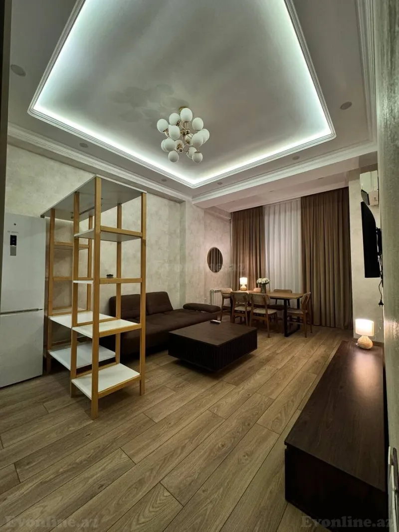 Kirayə verilir 2 otaqlı Mənzil Yeni tikili 60 m² 8 Noyabr m. - şəkil 2