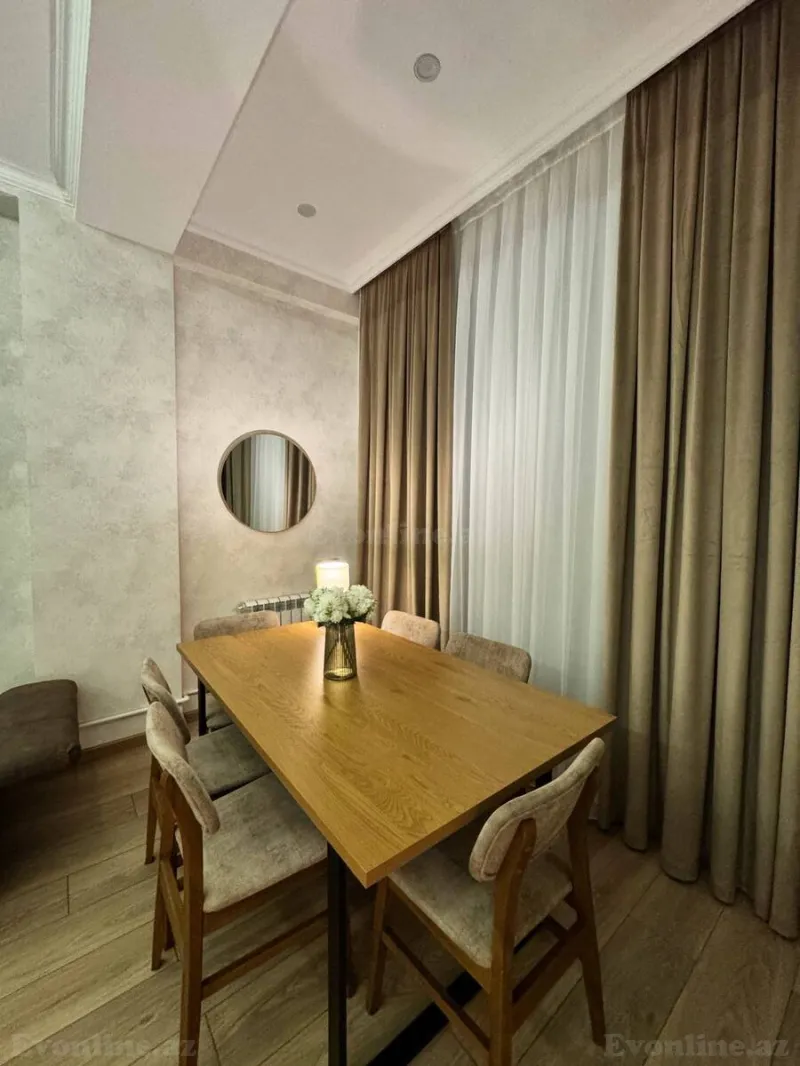 Kirayə verilir 2 otaqlı Mənzil Yeni tikili 60 m² 8 Noyabr m. - şəkil 4