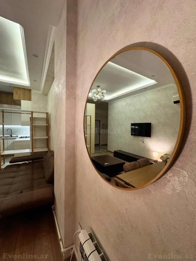 Kirayə verilir 2 otaqlı Mənzil Yeni tikili 60 m² 8 Noyabr m. - şəkil 5