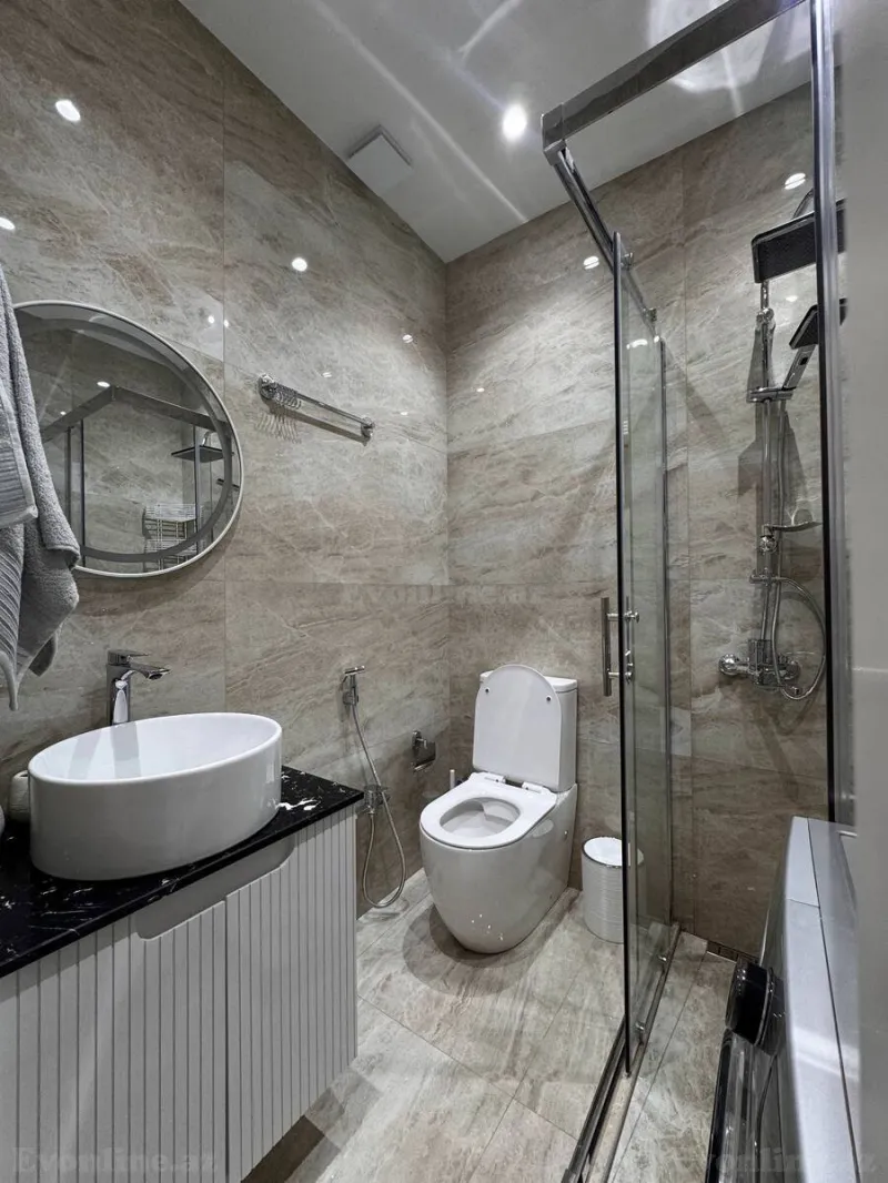 Kirayə verilir 2 otaqlı Mənzil Yeni tikili 60 m² 8 Noyabr m. - şəkil 9