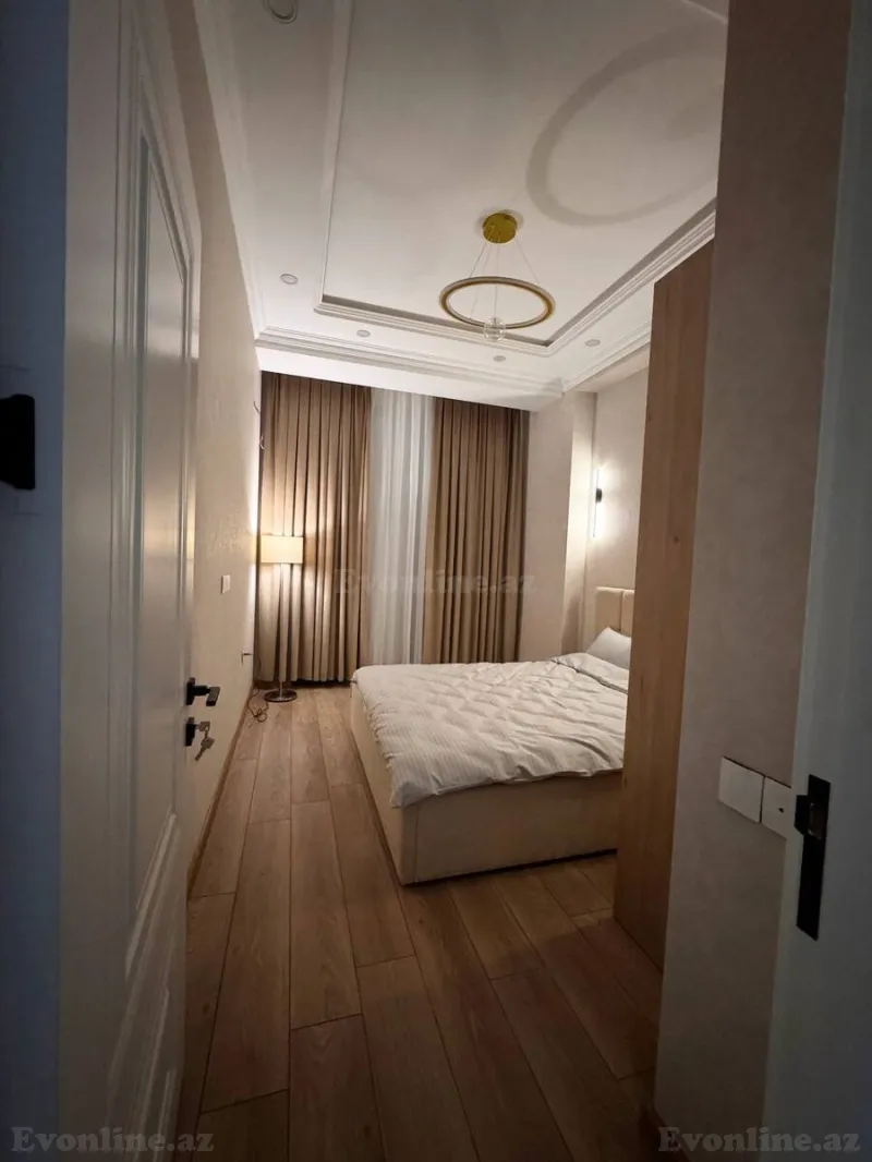 Kirayə verilir 2 otaqlı Mənzil Yeni tikili 60 m² 8 Noyabr m. - şəkil 14