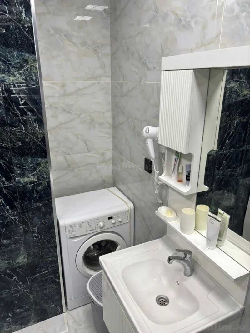 Kirayə verilir 2 otaqlı Mənzil Yeni tikili 65 m² 8 Noyabr m. - şəkil 9