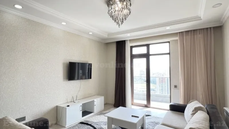 Kirayə verilir 2 otaqlı Mənzil Yeni tikili 70 m² 8 Noyabr m. - şəkil 2