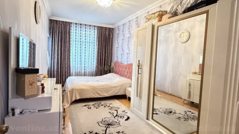 Satılır 3 otaqlı Mənzil Yeni tikili 96 m² Həzi Aslanov m. - şəkil 5