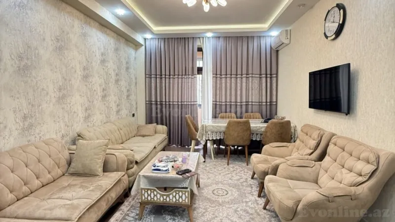 3 otaqlı Mənzil 112 m² Elmlər Akademiyası m. Satılır