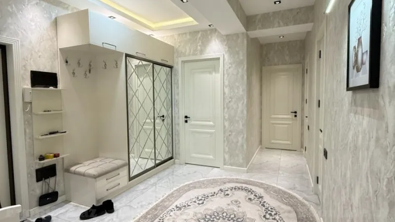 Satılır 3 otaqlı Mənzil Yeni tikili 112 m² Elmlər Akademiyası m. - şəkil 2