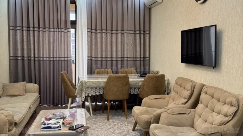 Satılır 3 otaqlı Mənzil Yeni tikili 112 m² Elmlər Akademiyası m. - şəkil 8