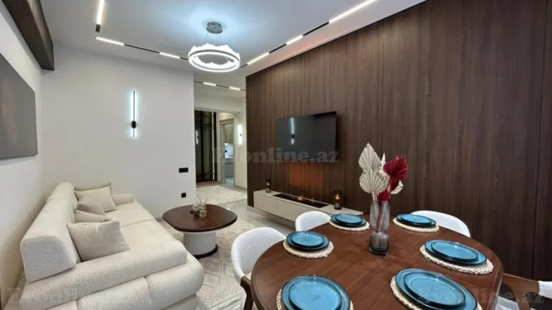 Satılır 3 otaqlı Mənzil Yeni tikili 90 m² Xətai m. - şəkil 3