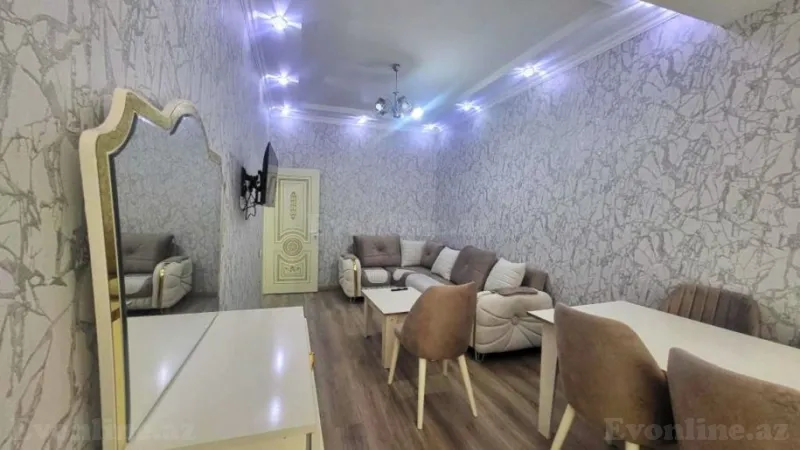2 otaqlı Mənzil 74 m² Nizami m. Kirayə verilir