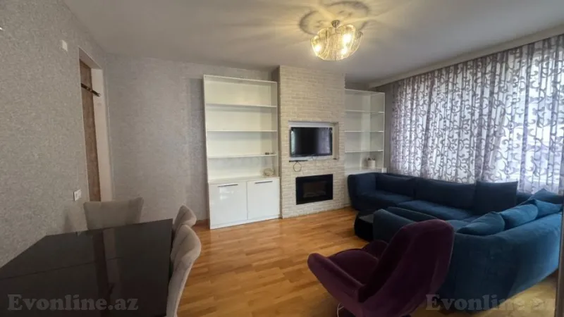 Kirayə verilir 3 otaqlı Mənzil Yeni tikili 100 m² Yasamal - şəkil 2