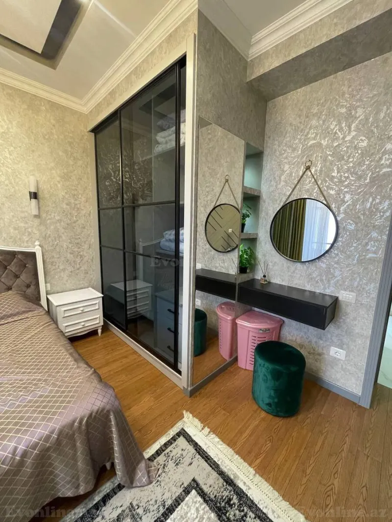 Kirayə verilir 2 otaqlı Mənzil Yeni tikili 80 m² 28 May m. - şəkil 21