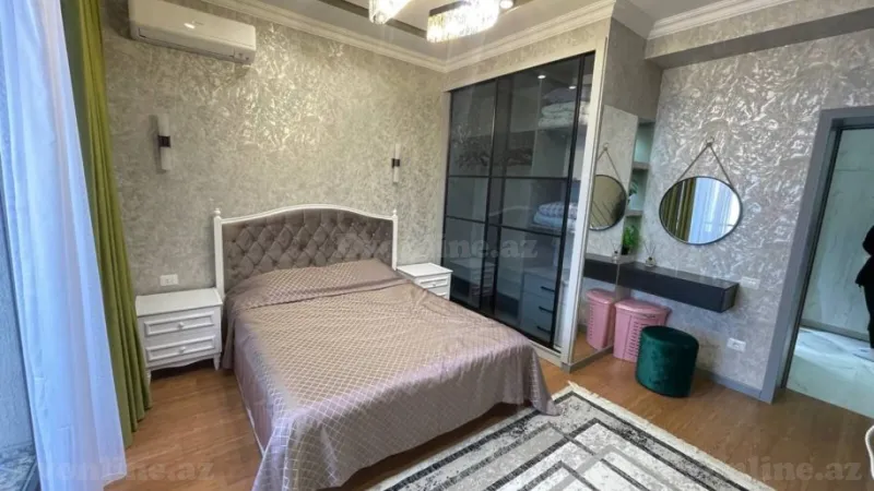 Kirayə verilir 2 otaqlı Mənzil Yeni tikili 80 m² 28 May m. - şəkil 24