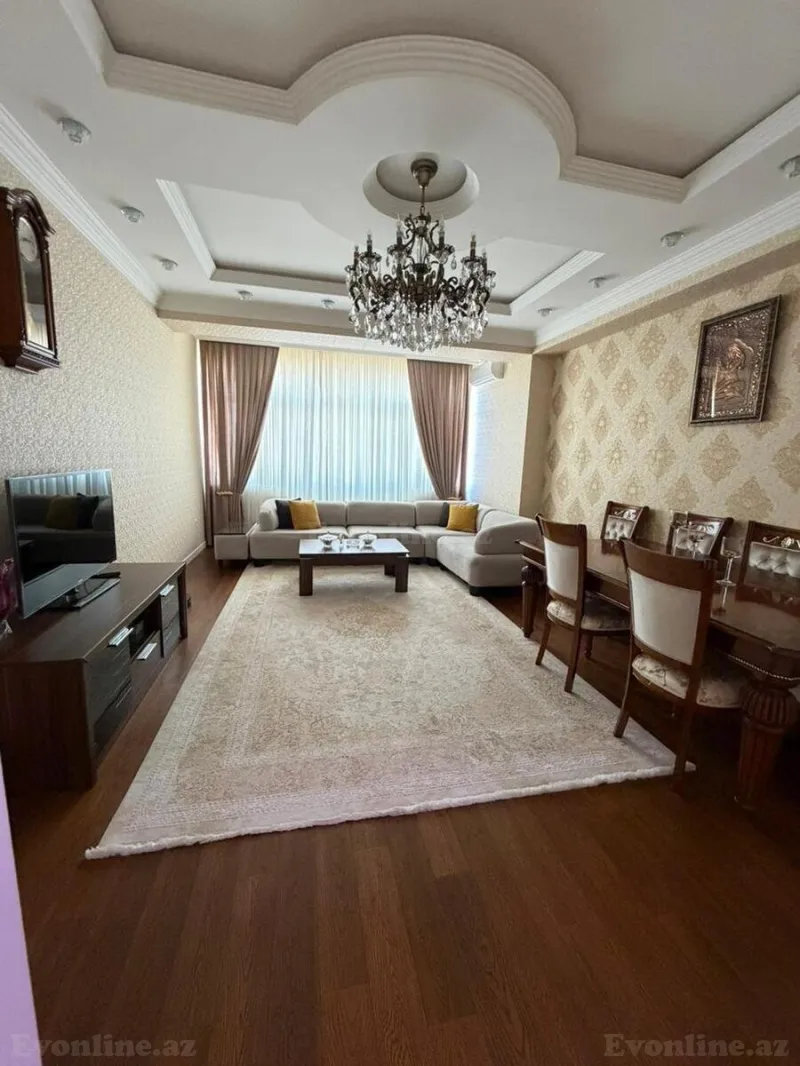 Satılır 3 otaqlı Mənzil Yeni tikili 118 m² Qara Qarayev m. - şəkil 3