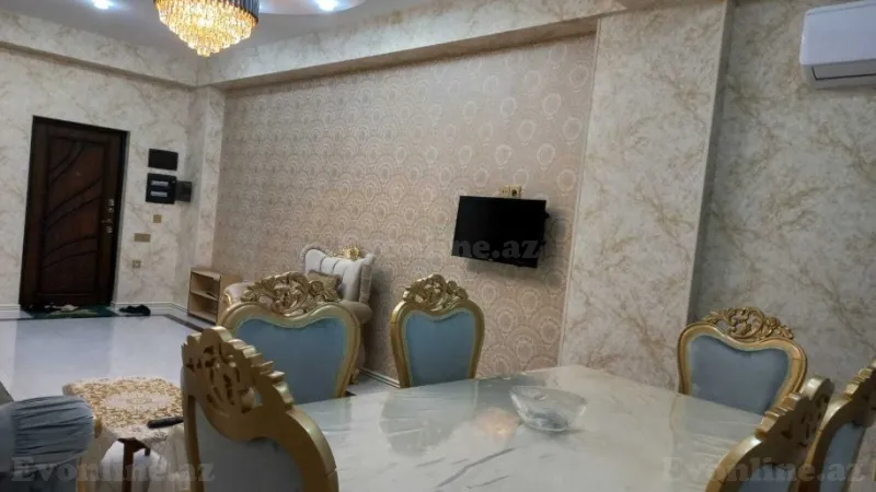 Kirayə verilir 3 otaqlı Mənzil Yeni tikili 120 m² İnşaatçılar m. - şəkil 4