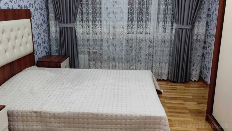 Kirayə verilir 3 otaqlı Mənzil Yeni tikili 110 m² İnşaatçılar m. - şəkil 2