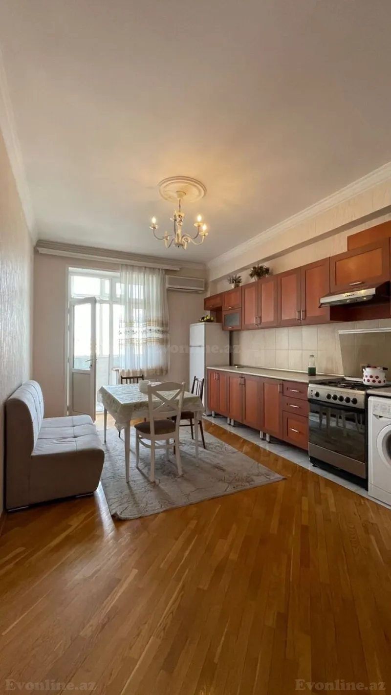 Kirayə verilir 3 otaqlı Mənzil Yeni tikili 130 m² 1-ci mikrorayon - şəkil 8