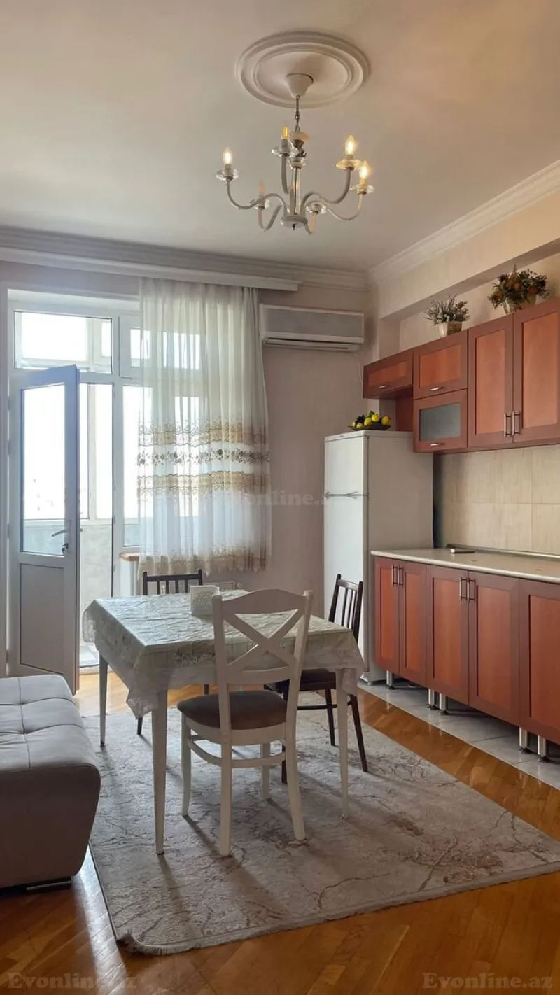 Kirayə verilir 3 otaqlı Mənzil Yeni tikili 130 m² 1-ci mikrorayon - şəkil 9