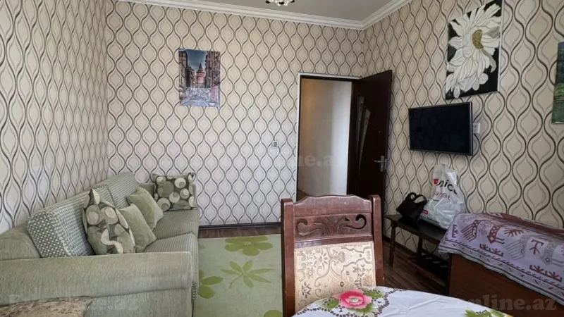 Kirayə verilir 2 otaqlı Mənzil Köhnə tikili 45 m² 9-cu mikrorayon - şəkil 8