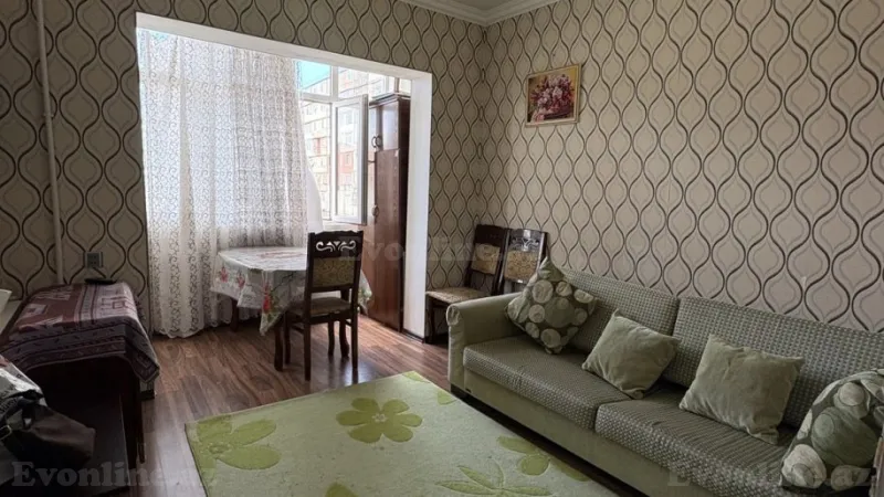 Kirayə verilir 2 otaqlı Mənzil Köhnə tikili 45 m² 9-cu mikrorayon - şəkil 11