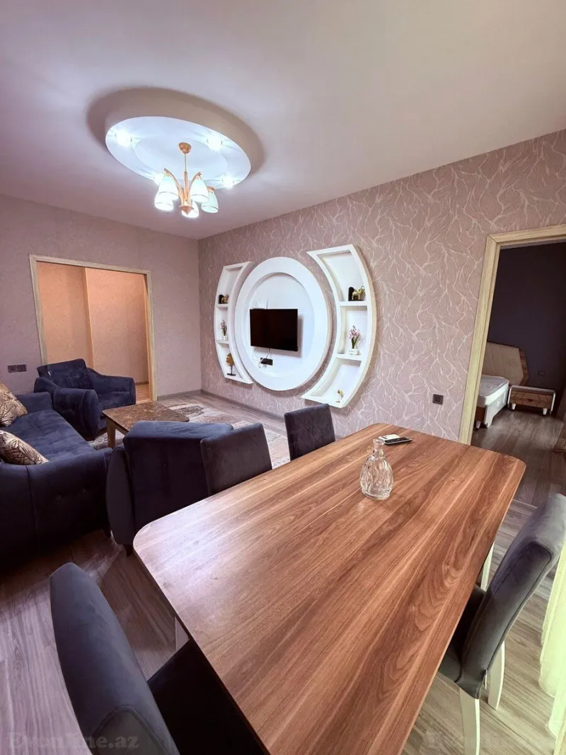 Kirayə verilir 3 otaqlı Mənzil Yeni tikili 108 m² Yasamal - şəkil 2