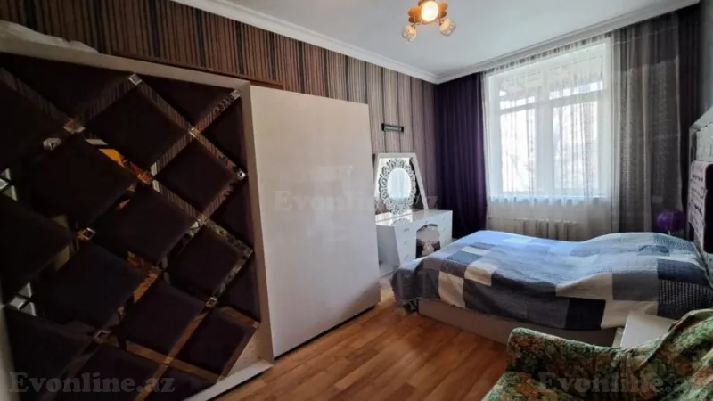 Satılır 3 otaqlı Mənzil Köhnə tikili 75 m² Nəsimi r. - şəkil 4