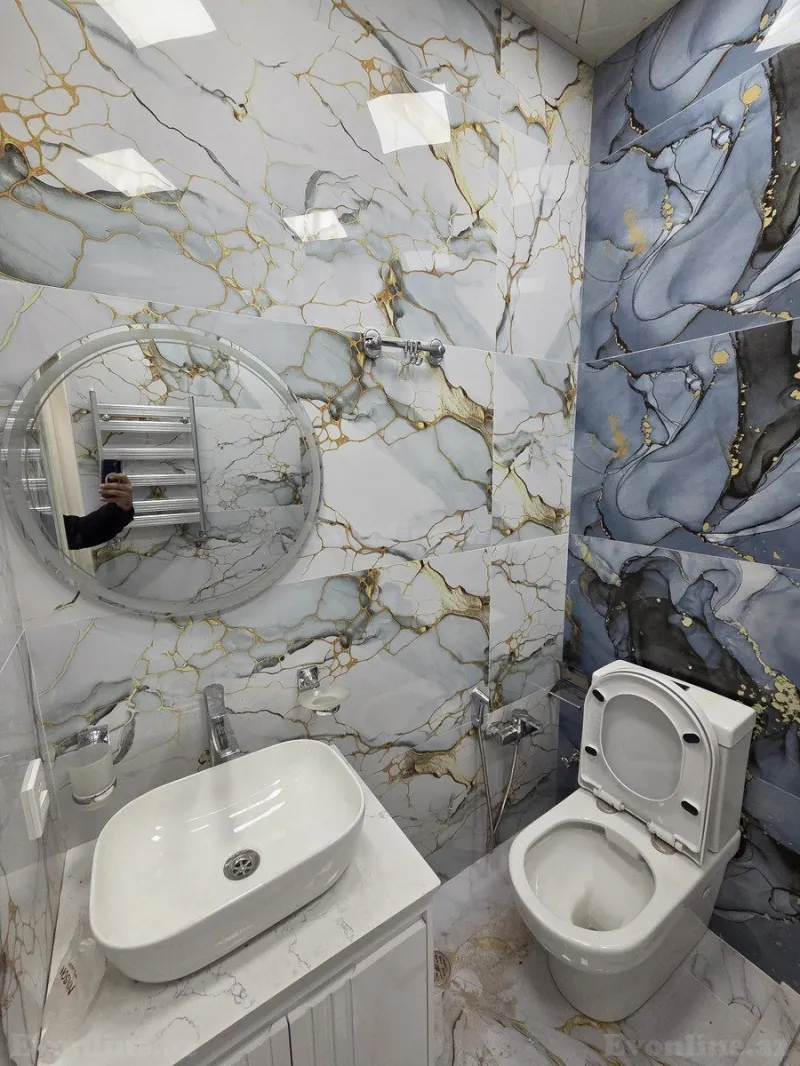 Satılır 3 otaqlı Mənzil Yeni tikili 90 m² 7-ci mikrorayon - şəkil 19