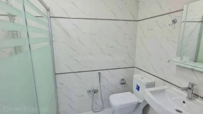 Satılır 2 otaqlı Mənzil Yeni tikili 80 m² Həzi Aslanov m. - şəkil 8