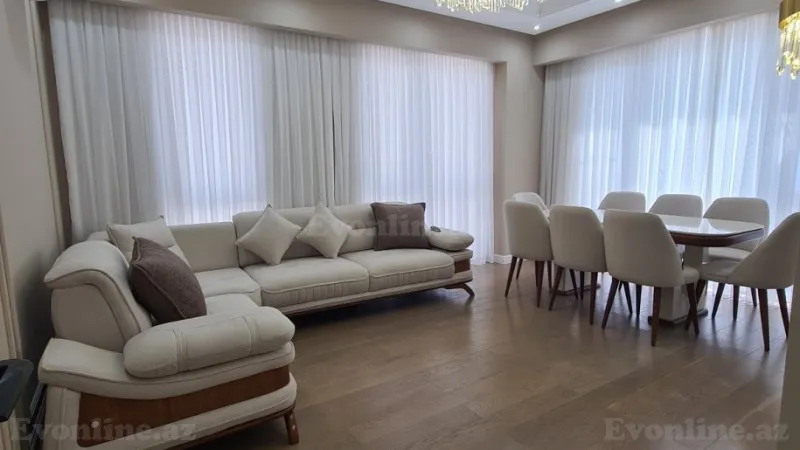 Kirayə verilir 3 otaqlı Mənzil Yeni tikili 92 m² Bakmil m. - şəkil 5