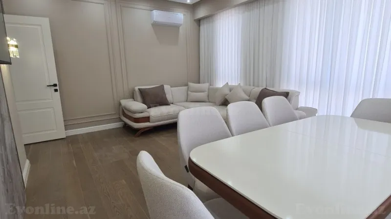 Kirayə verilir 3 otaqlı Mənzil Yeni tikili 92 m² Bakmil m. - şəkil 7