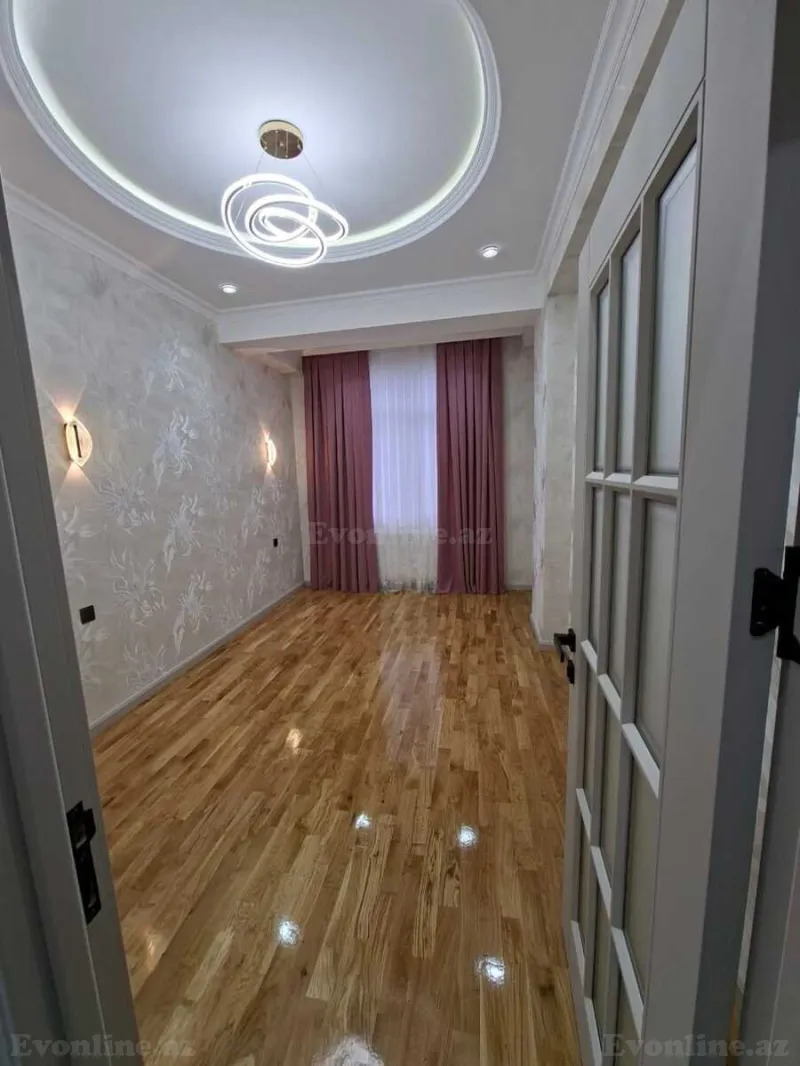 Satılır 3 otaqlı Mənzil Yeni tikili 92 m² Qara Qarayev m. - şəkil 2