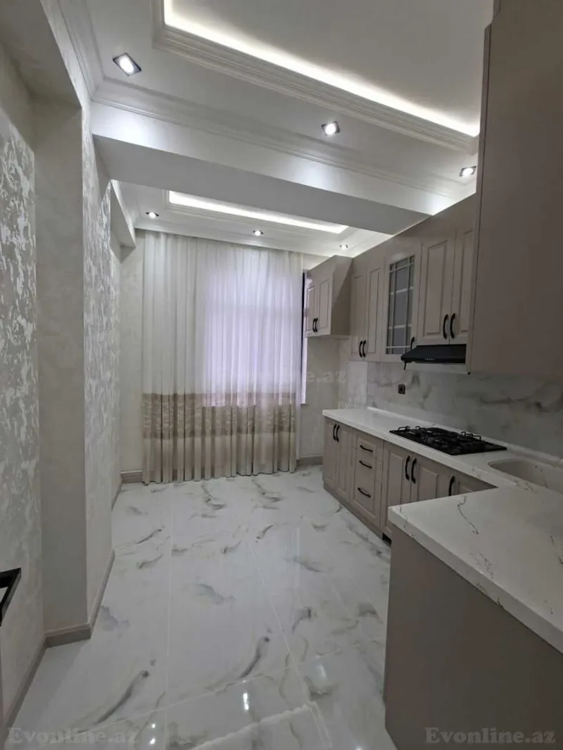 Satılır 3 otaqlı Mənzil Yeni tikili 92 m² Qara Qarayev m. - şəkil 5